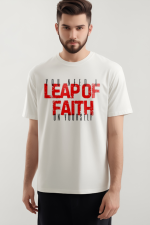 Leap of Faith White (Cotton)