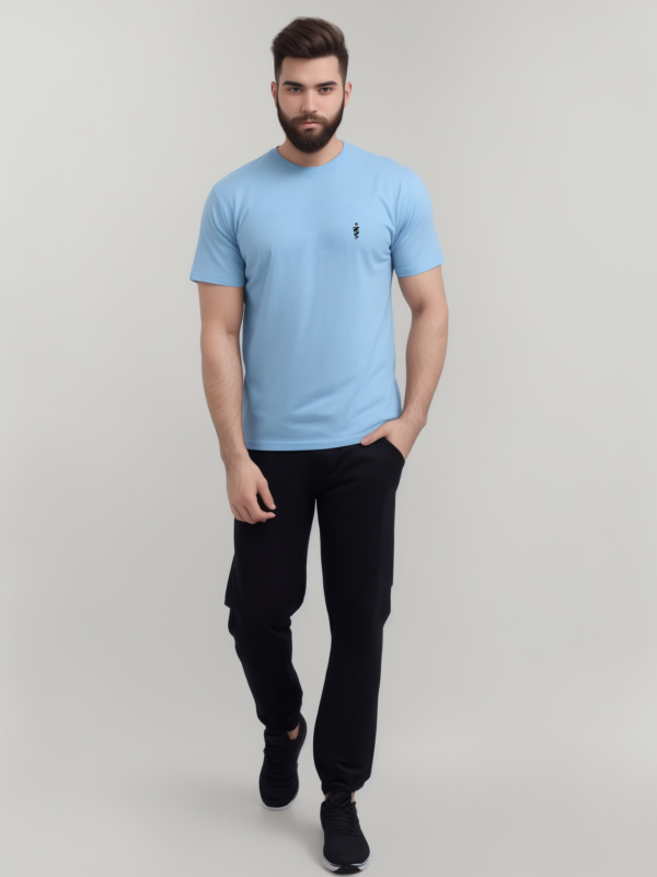 Plain Sky Blue (Cotton) - Image 2